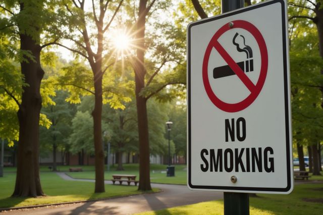 禁煙と公園