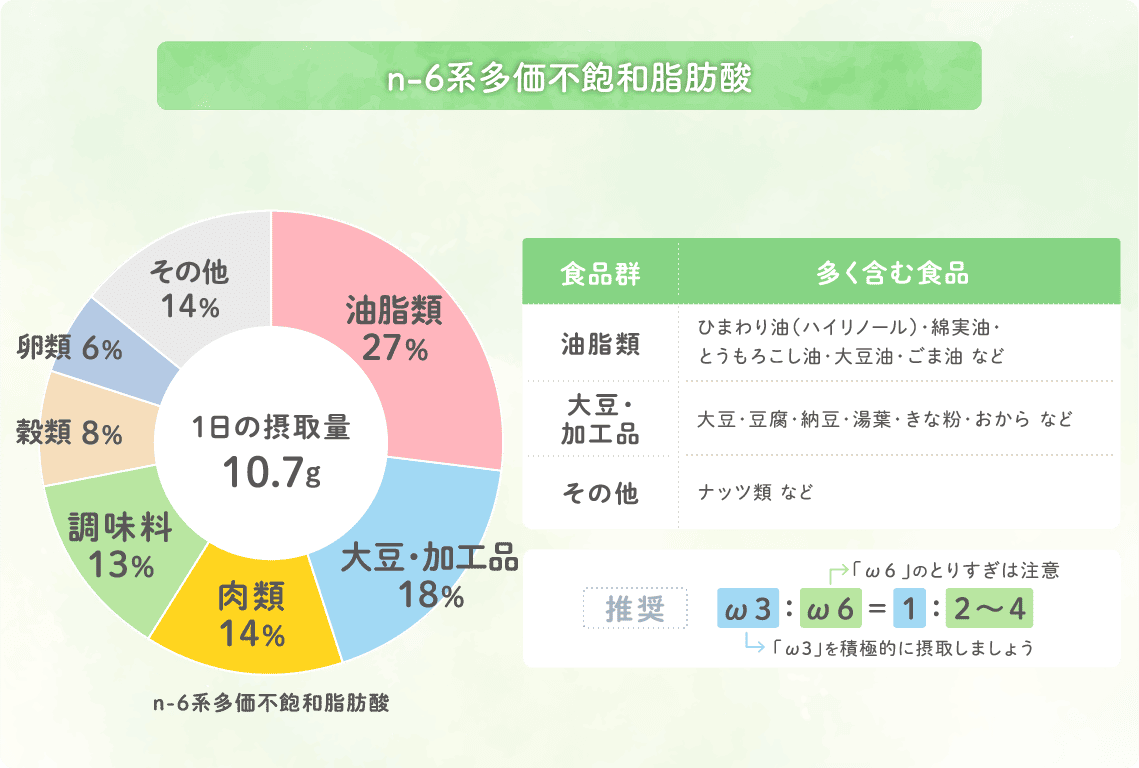 n6系多価不飽和脂肪酸